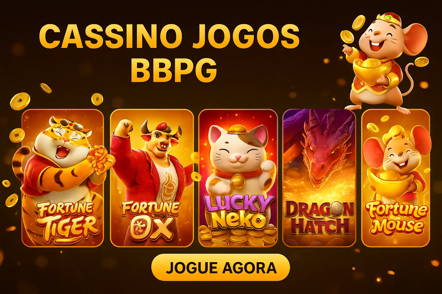 Jogos de cassino online inovadores e emocionantes na BBPG