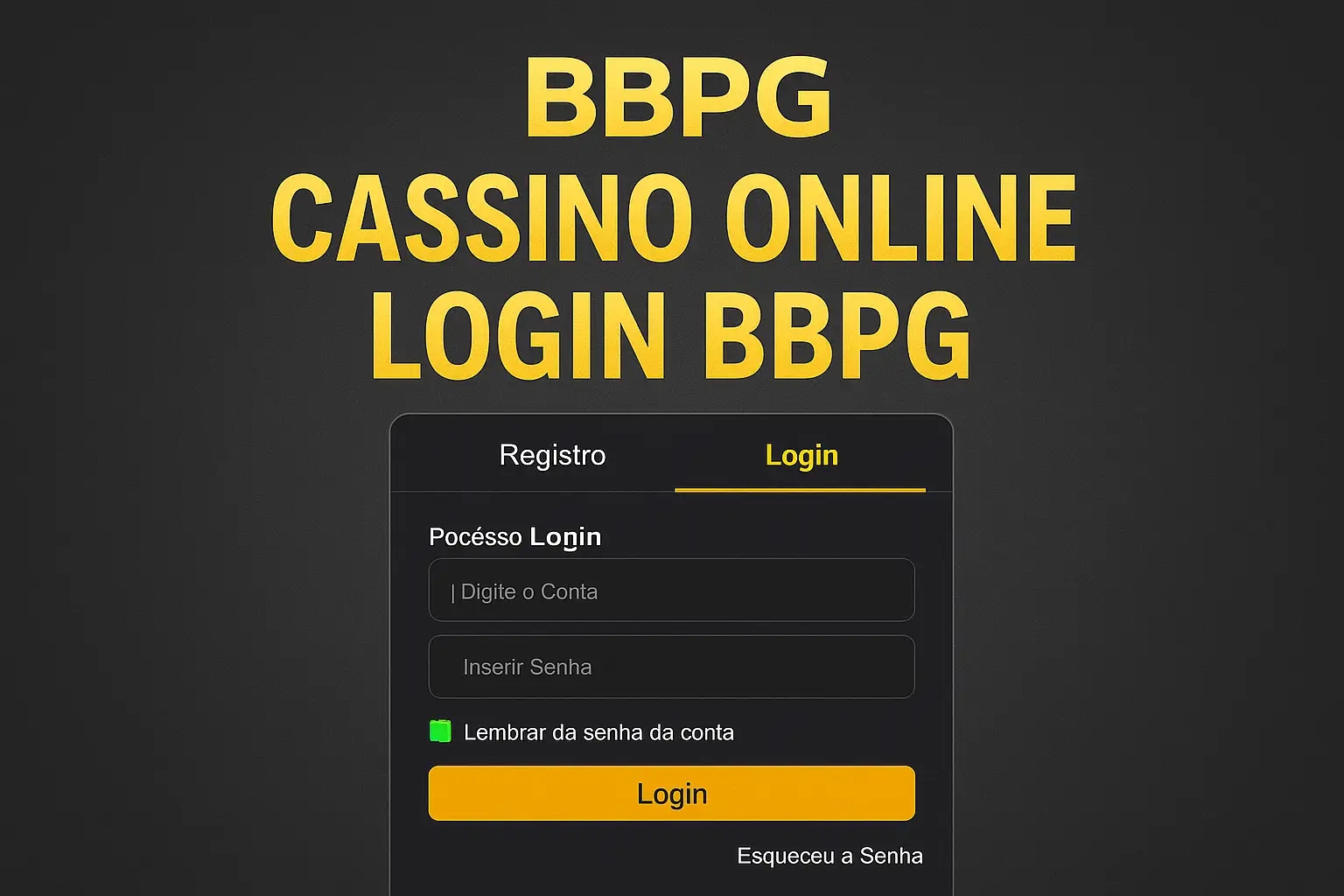 Registro na BBPG Garante Acesso a uma Vasta Seleção de jogo